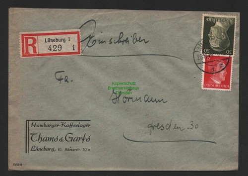 B9571 brief gebr - gebr., hörmann