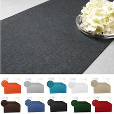 WENDE Tischläufer LEINEN OPTIK mit Fleckschutz WINDSTABIL Tischdecke