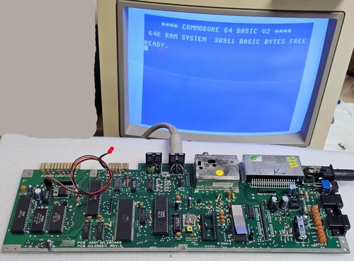 Commodore c64 mainboard - commodore,