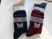 2 PAAR  Damen  Angorasocken