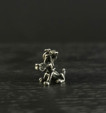 Charm Silber Gelenkhund Hund