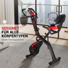 Einstellbar Fitness Bike Fahrrad Heimtrainer Indoor Cycling Trimmrad Hometrainer