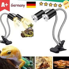 Schildkröten Wärmelampe Reptilien Terrarium Lampe UVA UVB 25+50W Heizlicht DHL