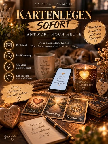 Kartenlegen sofort antwort - sofort, –