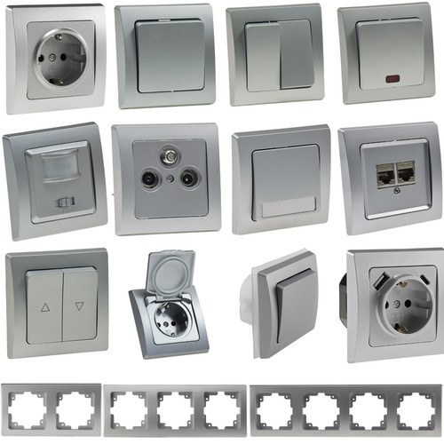 Delphi silber steckdosen serie - delphi,
