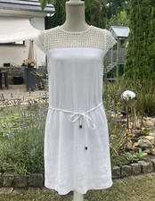 festliches Sommerkleid cremeweiß Zara Basic Gr. M guter Zustand