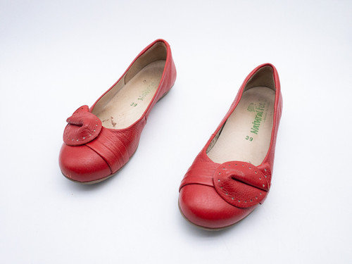 Natural feet damen ballerina - natural,