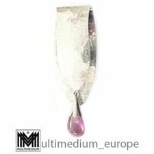 Jugendstil Clip Silber