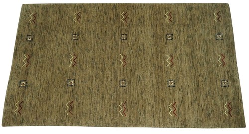 Gabbeh beige teppich - beige, 100%