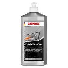 SONAX 02963000 Polish & Wax Color NanoPro silber/grau Autopolitur Wachs 500 ml
