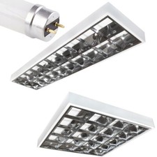 LED Rasterleuchten Rasterleuchte mit LED Röhren T8 G13