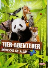 REWE WWF Tier-Abenteuer Sammelsticker 10 Sticker aussuchen