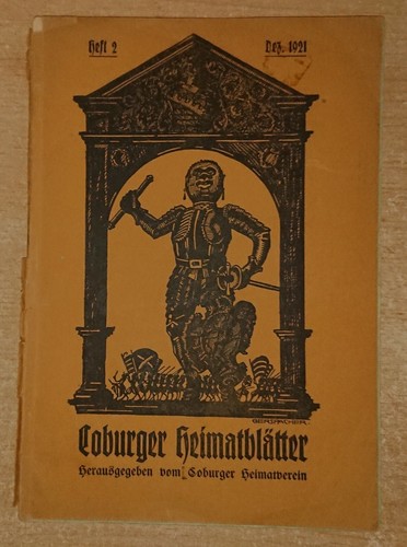 Coburger heimatblätter heft - heft, 2