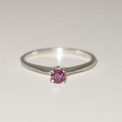 Ring rubinroter farbstein - rubinroter,
