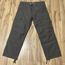 CARHARTT Regular Cargo Pant Hose - WIP - Grau - W36 L30 -Neuwertiger Topzustand 