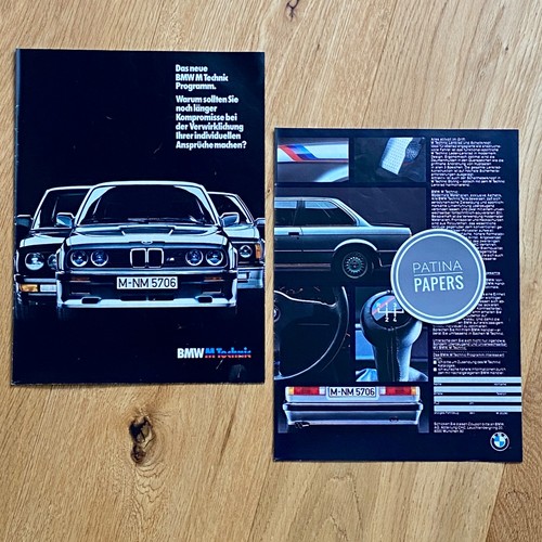 1985 bmw technic e30 e24 - technic,