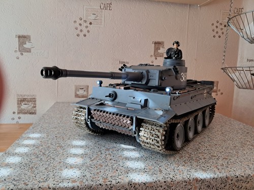 Tiger panzer rc - tiger,