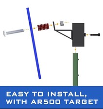 Taktische Zielscheibe AR500