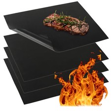 4x BBQ Grillmatte aus Teflon -