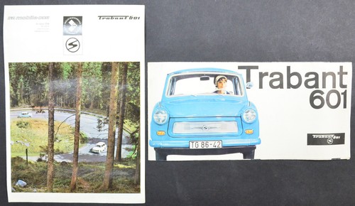Ddr konvolut prospekt trabant - konvolut,