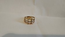 Ring Gold 585er Tricolor Gelbgold Weißgold Rotgold Damenring