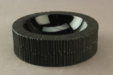 Rosenthal Porcelaine Noire Relief schwarz matt glänzend Wiindblad Perlen Schale