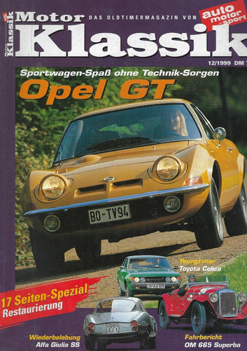 Motor klassik ausgabe 1999 - motor,