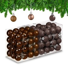 Weihnachtskugeln Christbaumschmuck Baumkugeln Weihnachtsbaumkugeln 96er Set