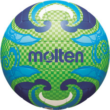 Molten Beachvolleyball V5B1502-L grün/blau Gr. 5