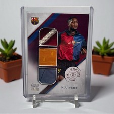 Patrick Kluivert /99 Relic - Topps 125 Jahre Barcelona 2025 FC Barcelona