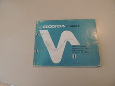 Parts catalog Ersatz Teile Katalog Honda CY50 K2 Catalogo de piezas