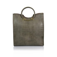 Handtasche - Tote - aus echtem