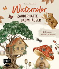 Watercolor - Zauberhafte Baumhäuser malen | Victoria Florentina Wißmann | 2024