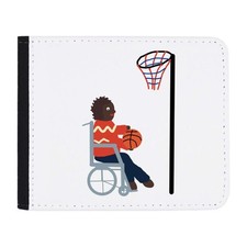 Geldbörse "Netzball im Rollstuhl spielen" (WL00022298)