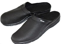 Schwarz MATT  Herren Clogs