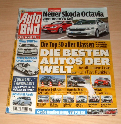 Auto zeitung zeitschrift heft - zeitung,