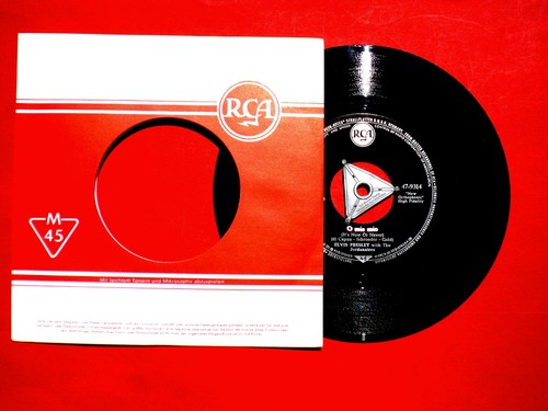Single schallplatte elvis - single,