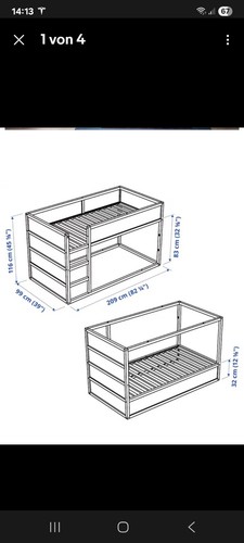 Hochbett kinder ikea gebraucht - hochbett,