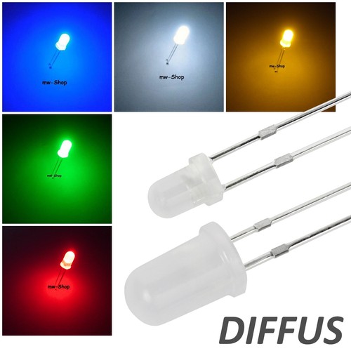 Diffuse leds leuchtdioden - leuchtdioden, &
