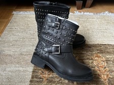 Biker Boots Lola Cruz * Schwarz * Gr. 38 * Neu ohne Karton;)