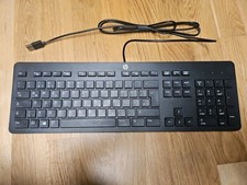 HP Business Tastatur slim kabelgebunden  803181-041 QWERTZ USB KBAR211  Deutsch