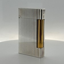 S.T. DUPONT FEUERZEUG Linie D / Ligne D guter Zustand / Mit Tasche(D1)