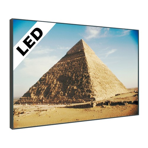 Led wandbild pyramide von - led,