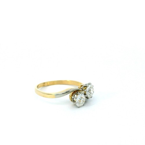 Damenring goldring bicolor - damenring,,