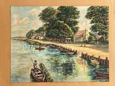 Aquarell Oskar Lorenz Breslau