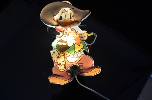 Donald duck cowboy lampe 70er - cowboy,