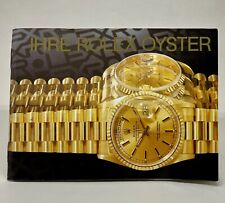 Rolex Oyster Booklet Gebrauchs Anleitung Deutsch  Ref 579.53 De 1/1996