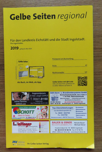 Gelbe seiten regional für den - für,