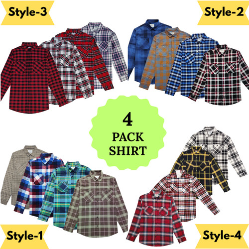 4er pack herren - herren, hemd
