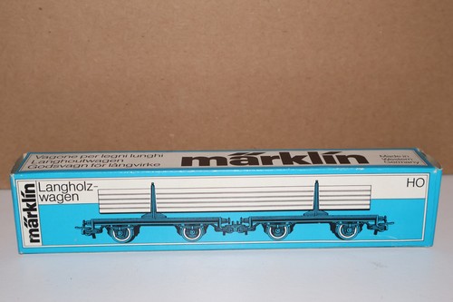 Märklin 4665 langholzwagen - märklin,